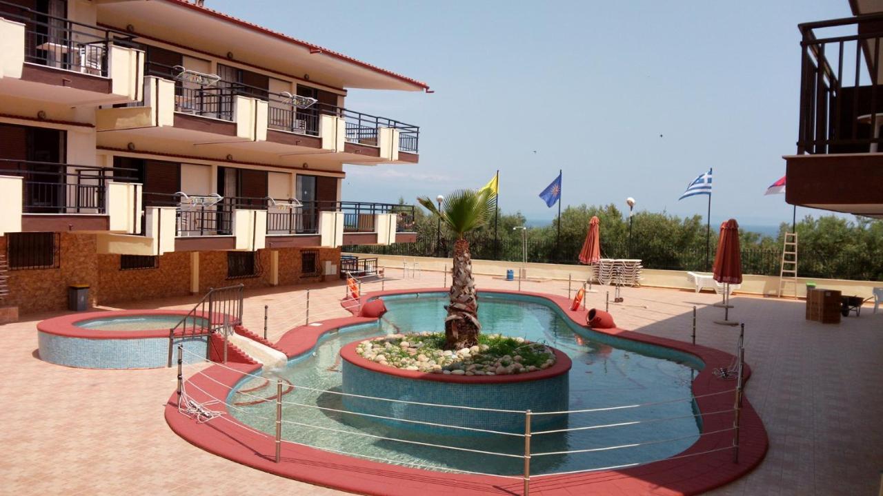 Villa Panorama Hotel Polychrono Eksteriør billede