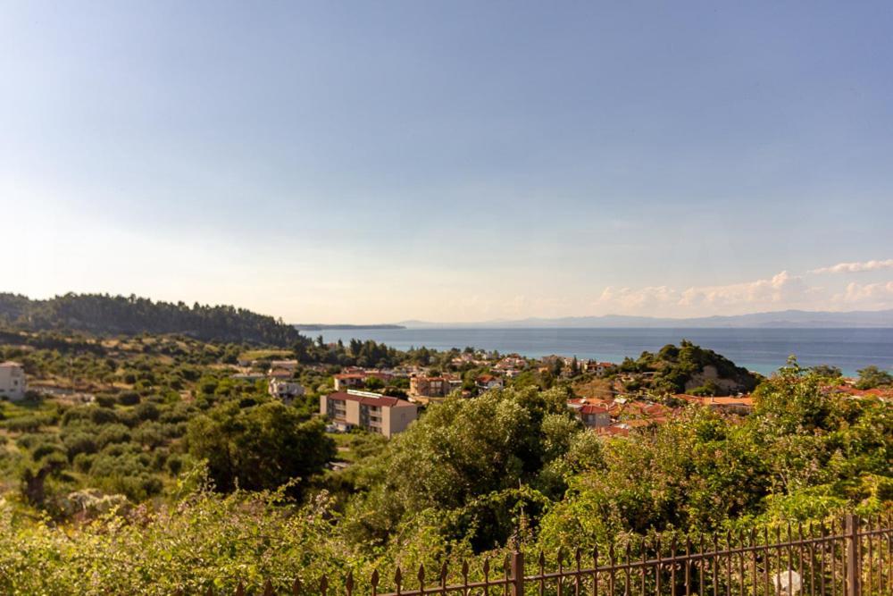 Villa Panorama Hotel Polychrono Eksteriør billede
